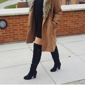 Charlotte Russe OTK Boots Size 10